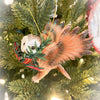 Glass Owl Ornament