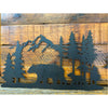 Bear Cubs and Tree Metal Wall Decor - Two Styles