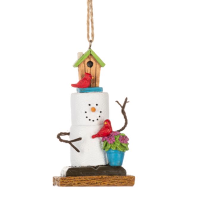 S'mores Birdhouse Ornament