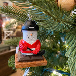 Smores Hockey Player Ornament