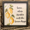12X12 FRAMED SIGN BLANKS