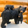 Black Bear Family Figurine