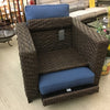 Judd Lounge Chair with Sapphire Cushions