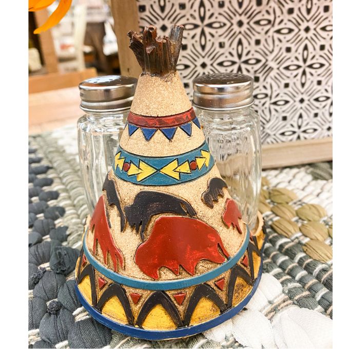 Teepee Salt & Pepper Set