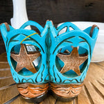 Boots and Star Salt & Pepper Holder