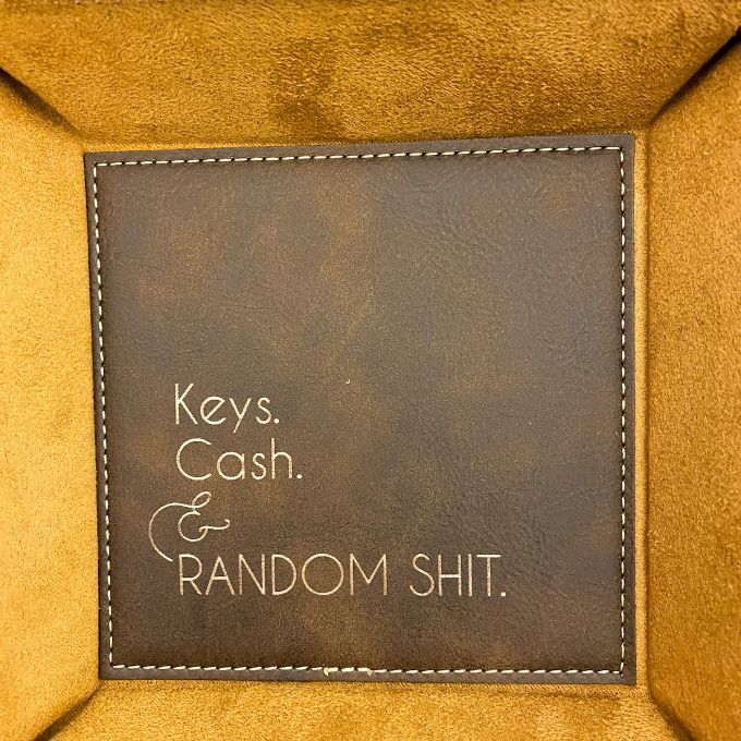 Keys, Cash Catchall Tray