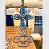 Metal Cross with Stand - Two Colours