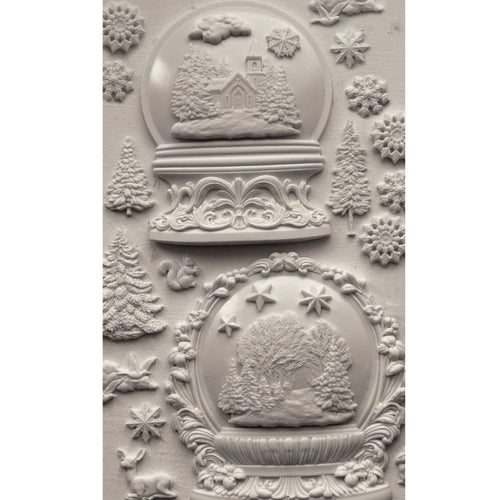 Snow Globes Mould by IOD available at Rustic Ranch Furniture and Decor.