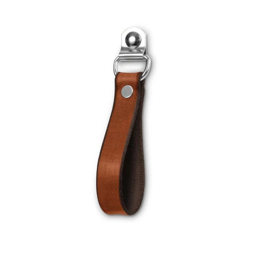 Brown Leather Pull