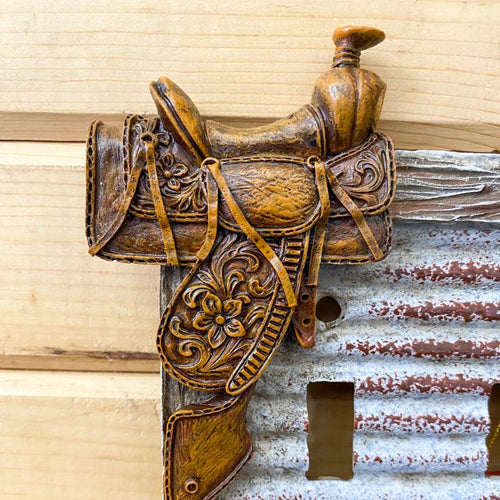 Saddle and Boots Double Switch Cover
