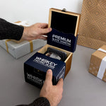 You're the Man Gift Box with Whiskey Glass and Slate Coaster