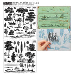 Rural Scenes Stamp by IOD