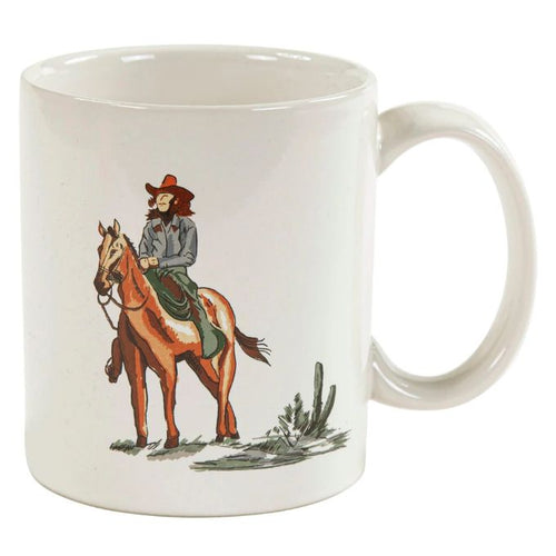 Ranch Life Cowgirl Mug - Coloured