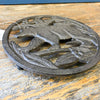 Cast Iron Bear Trivet