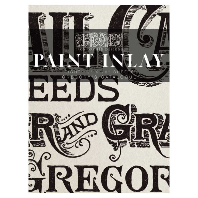 Gregory's Catalogue Paint Inlay by IOD
