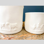 Farm Animal Canisters - Set of Two