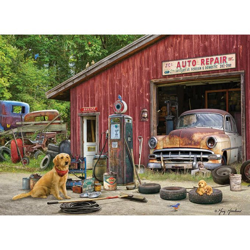 Auto Repair 500 Piece Puzzle