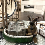 Moose in a Boat Salt & Pepper Set