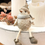 White Bird with Dangle Legs - Two Styles