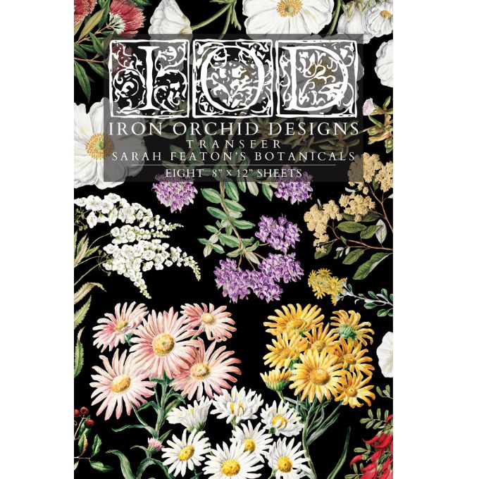 Sarah Featon's Botanicals Transfer by IOD