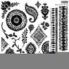 Mercy House Chitenge Stamp by IOD
