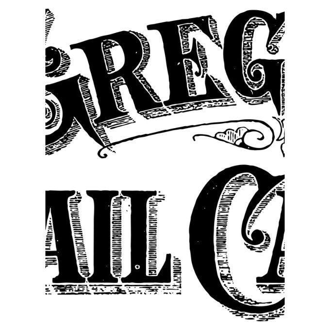 Gregory's Catalogue Paint Inlay by IOD - Limited Edition