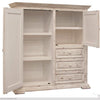 Terra White Gentleman's Chest available at Rustic Ranch Furniture and Decor.