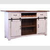 Pueblo White Bar available at Rustic Ranch Furniture and Decor.