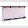 Pueblo White Bar available at Rustic Ranch Furniture and Decor.