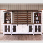 Pueblo White Wall Unit available at Rustic Ranch Furniture and Decor.