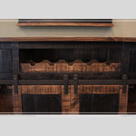 Pueblo Black Bar available at Rustic Ranch Furniture and Decor.