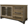 Loft Brown Three Door Buffet - 60" available at Rustic Ranch Furniture and Decor.