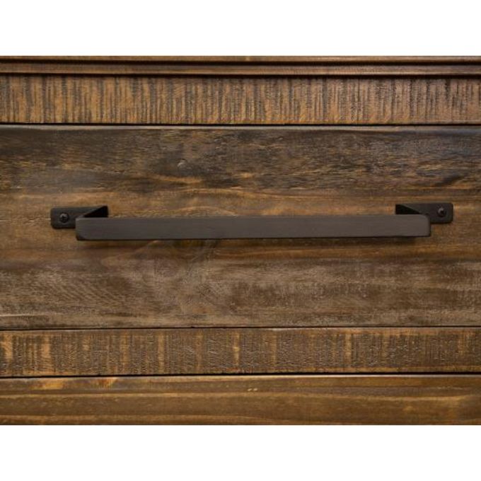 Loft Brown Three Door Buffet - 60" available at Rustic Ranch Furniture and Decor.