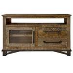 Loft Brown 52" TV Stand available at Rustic Ranch Furniture and Decor.