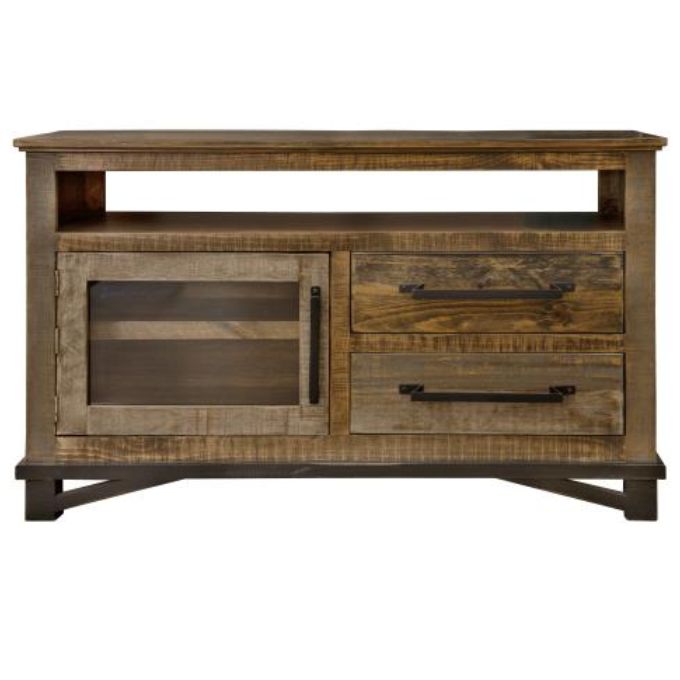 Loft Brown 52" TV Stand available at Rustic Ranch Furniture and Decor.