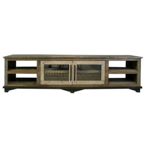 Loft Brown 93" TV Stand available at Rustic Ranch Furniture and Decor.