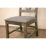 Loft Brown Upholstered Dining Chair available at Rustic Ranch Furniture in Airdrie, Alberta