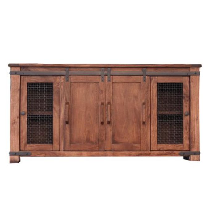 Parota TV Stands - 60" and 70" available at Rustic Ranch Furniture and Decor.