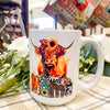 Blessed Mama Highland Cow Mug