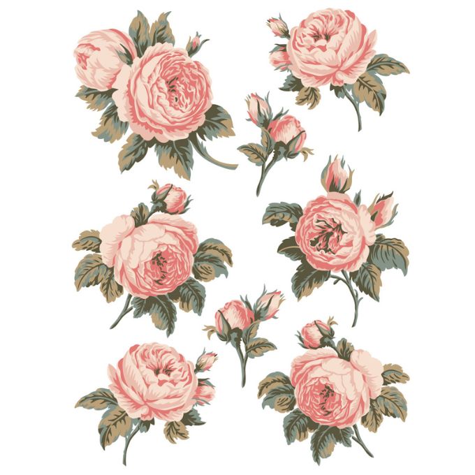 Spring Melody Paint Inlay by IOD - Limited Edition available at Rustic Ranch Furniture and Decor.