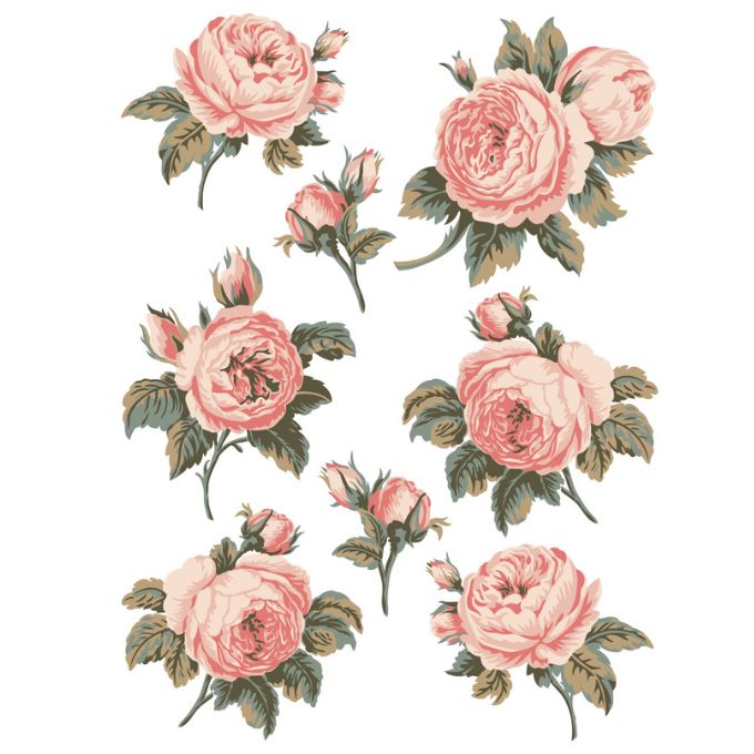 Spring Melody Paint Inlay by IOD - Limited Edition available at Rustic Ranch Furniture and Decor.