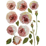 Painterly Floral Transfer Pad by IOD