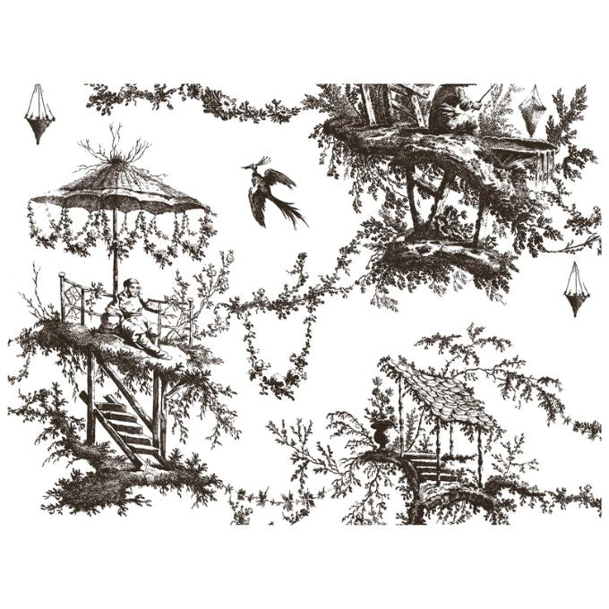 Petits Parasols Paint Inlay by IOD - Limited Edition
