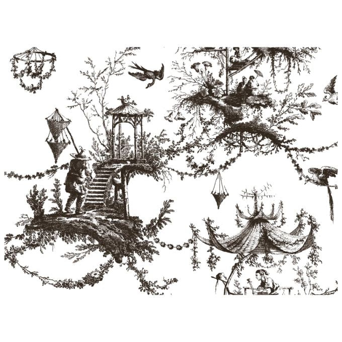 Petits Parasols Paint Inlay by IOD - Limited Edition