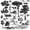 Rural Scenes Stamp by IOD
