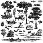 Rural Scenes Stamp by IOD