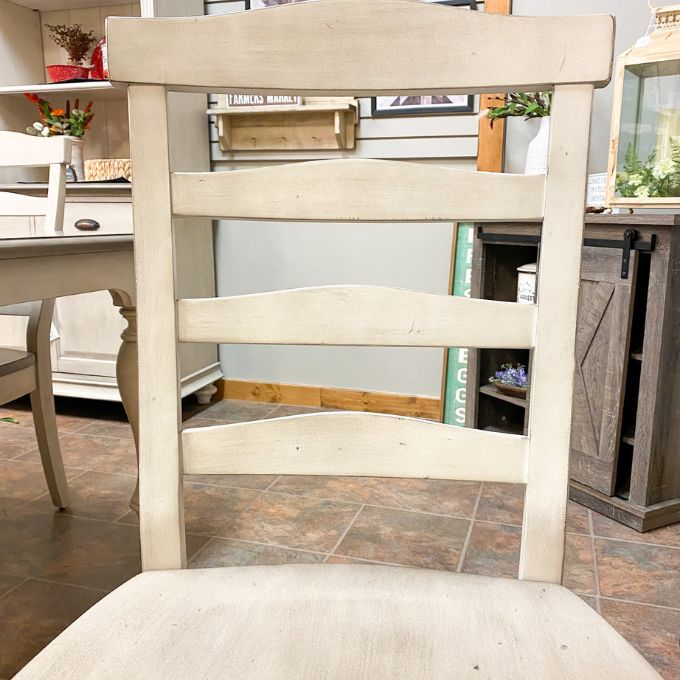 Westwood Village Ladderback Chair available at Rustic Ranch Furniture and Decor.