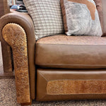 Wyoming Motion Loveseat available at Rustic Ranch Furniture and Decor