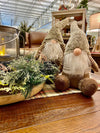 STANDING BROWN STRIPE GNOME-Rustic Ranch