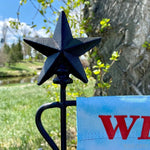 Star Garden Flag Stake available at Rustic Ranch Furniture in Airdrie, Alberta